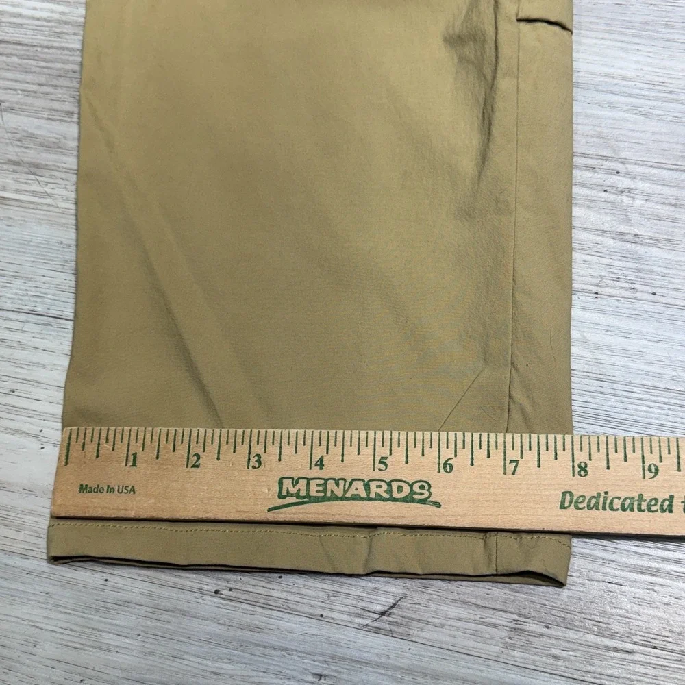 Patagonia Quandary Pants Mens Sz 36 (36x28) Tan Performance Hiking Trail Outdoor